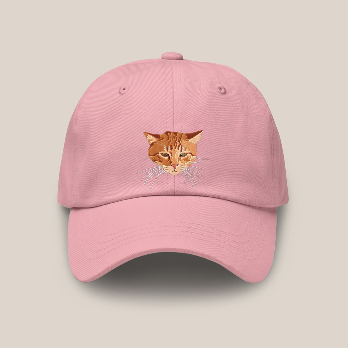 ペット刺繍入りパパキャップ
