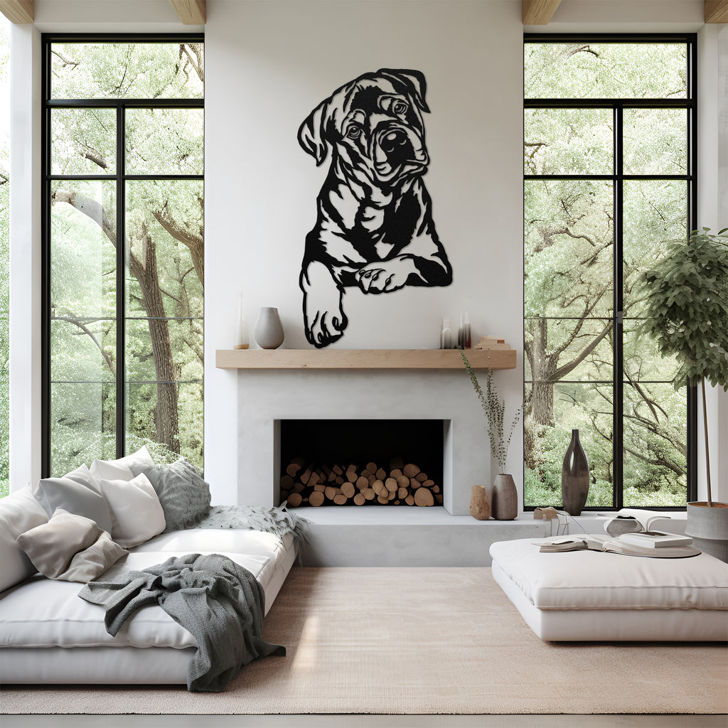 Custom Metal Sign Rottweiler
