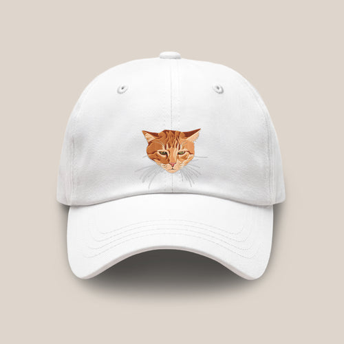 ペット刺繍入りパパキャップ