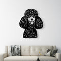 Custom Metal Sign Poodle