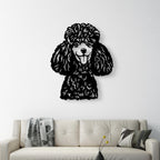 Custom Metal Sign Poodle