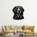 Custom Metal Sign Golden Retriever